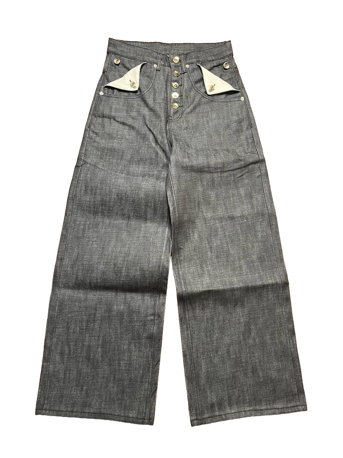 INDIGO BLUE SELVEDGE SLUB DENIM
